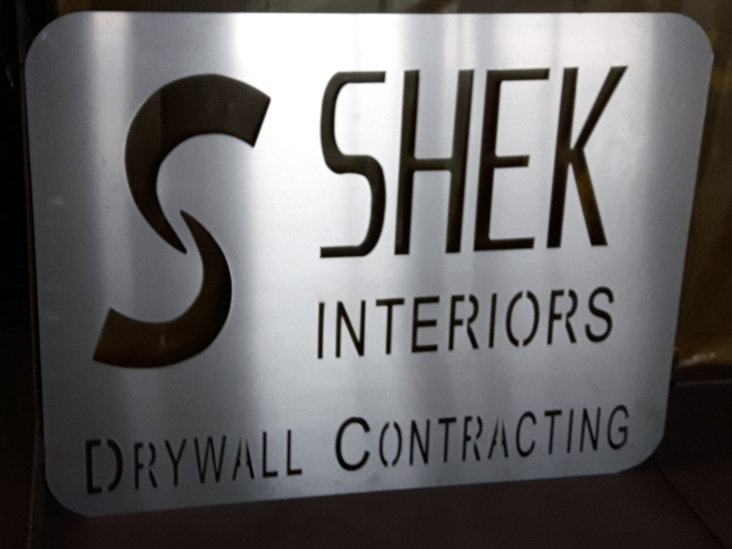 Custom Wall/Driveway Signs