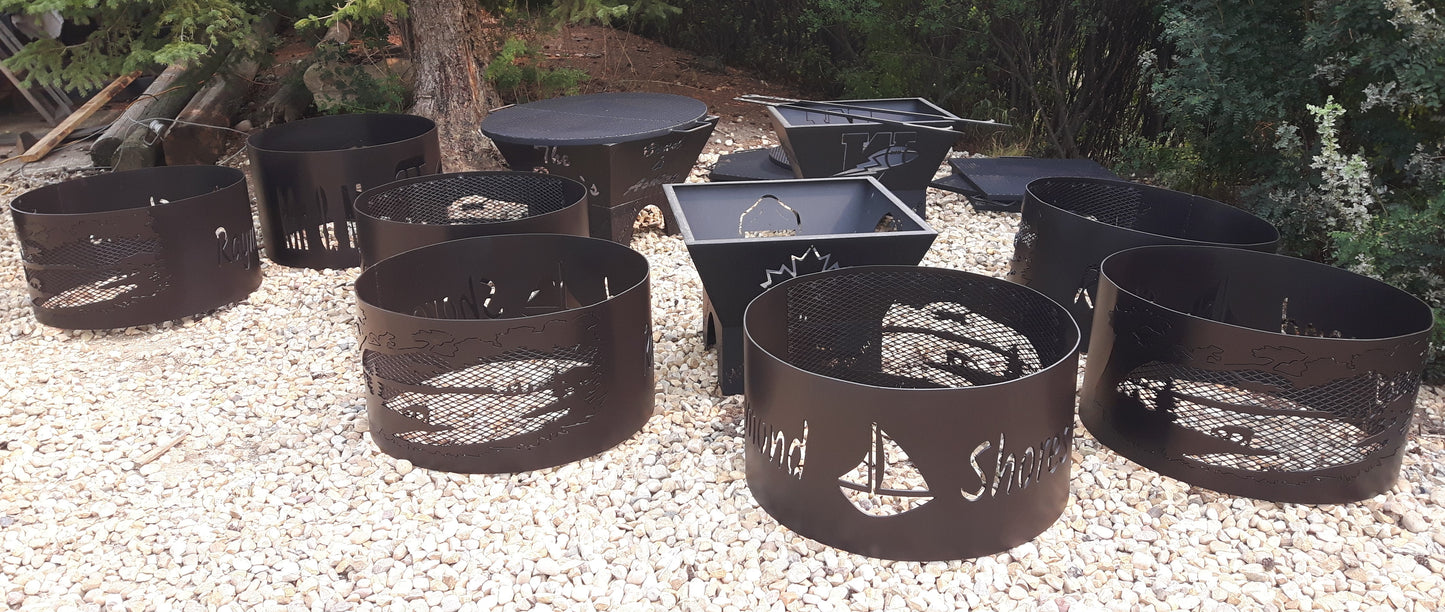 Round Fire Pit - 30"