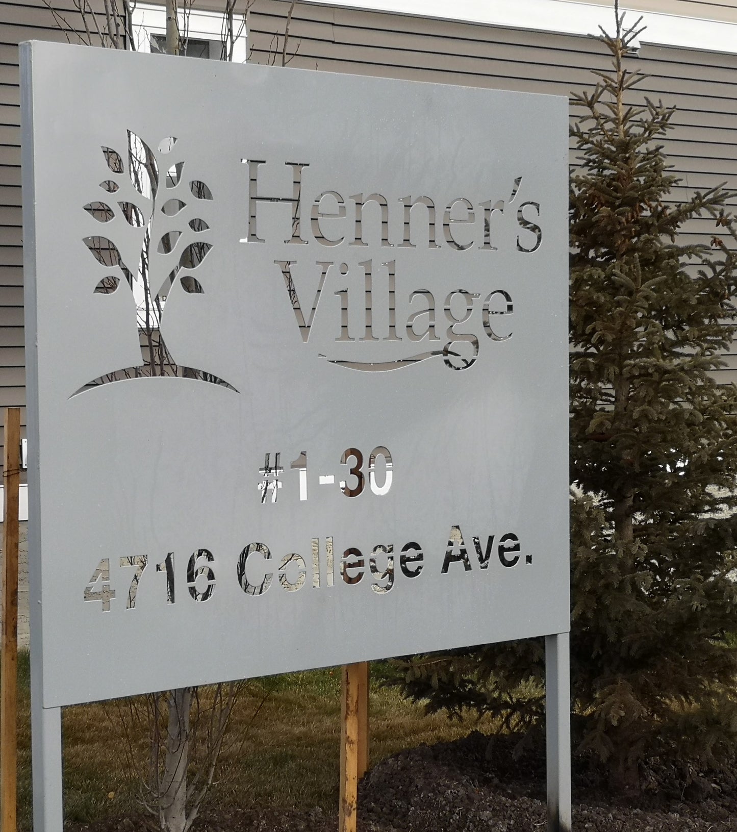 Custom Wall/Driveway Signs
