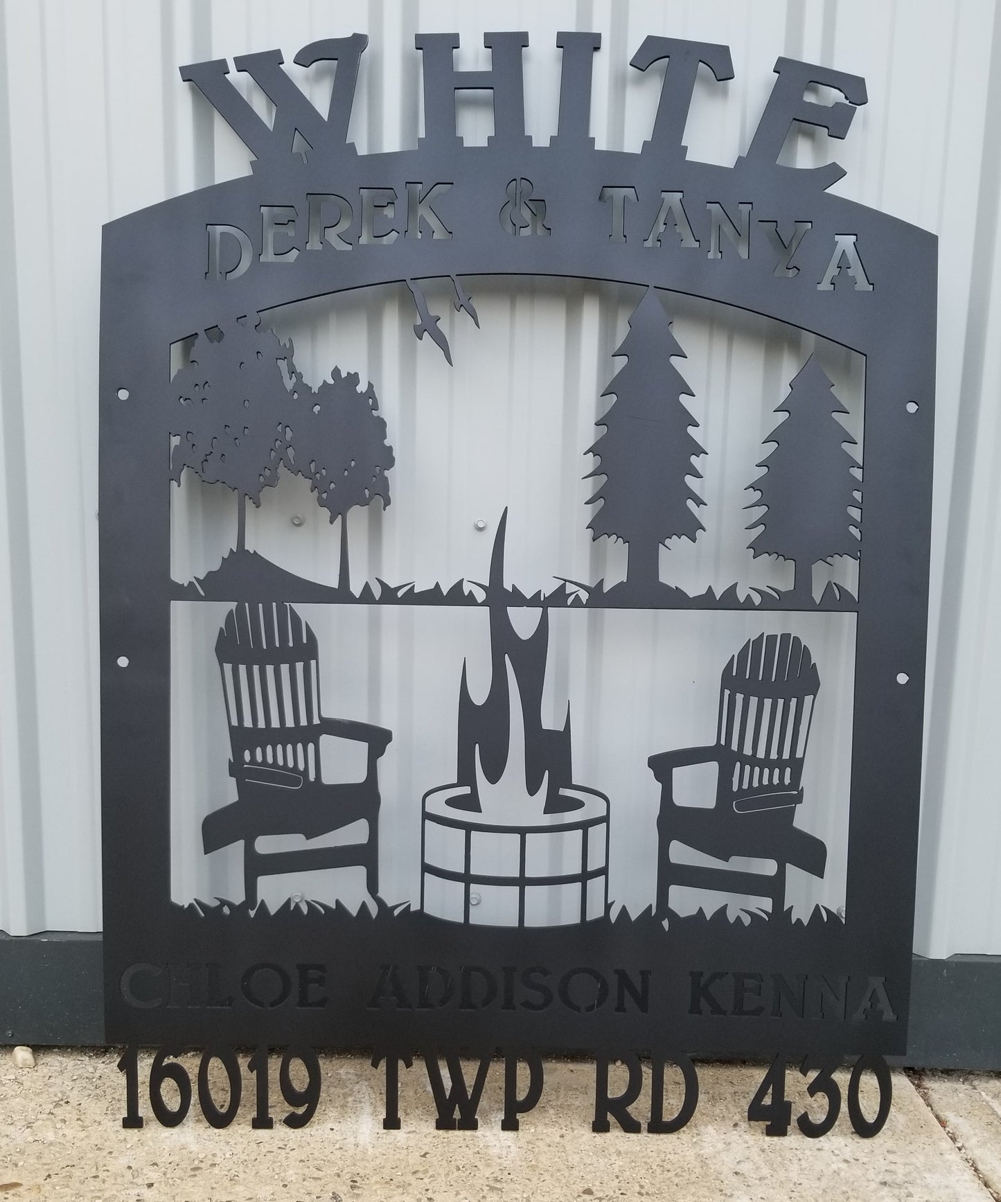 Custom Wall/Driveway Signs