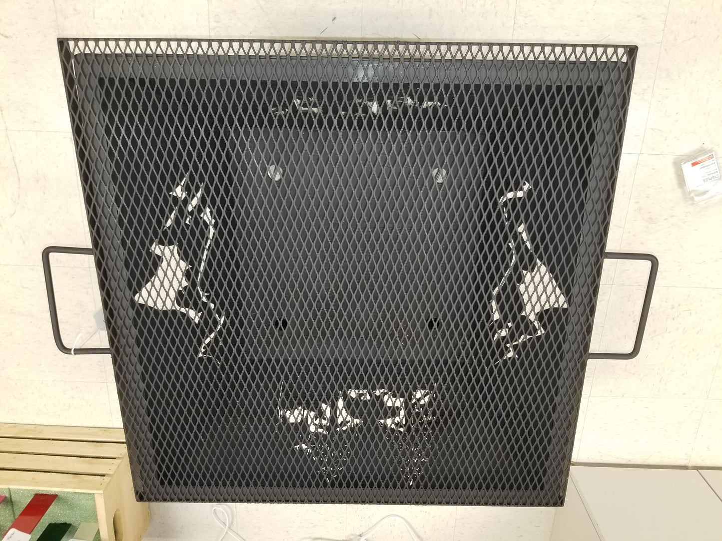 4 Sided Fire Pit - 22" bottom tapered to 27" top