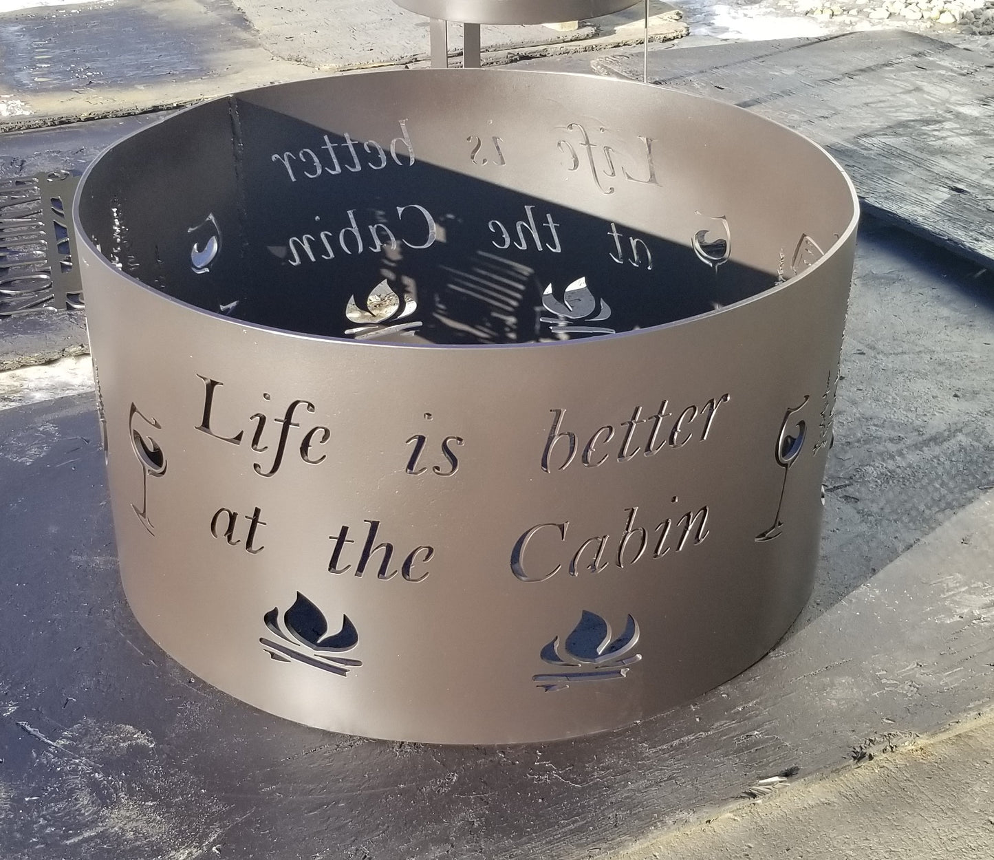 Round Fire Pit - 30"
