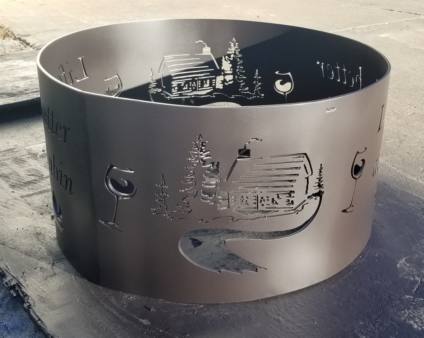 Round Fire Pit - 30"