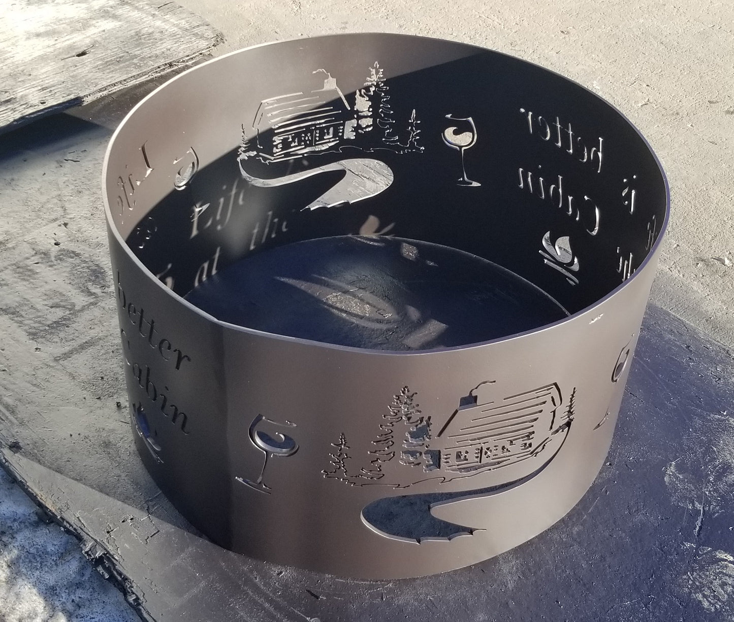 Round Fire Pit - 30"