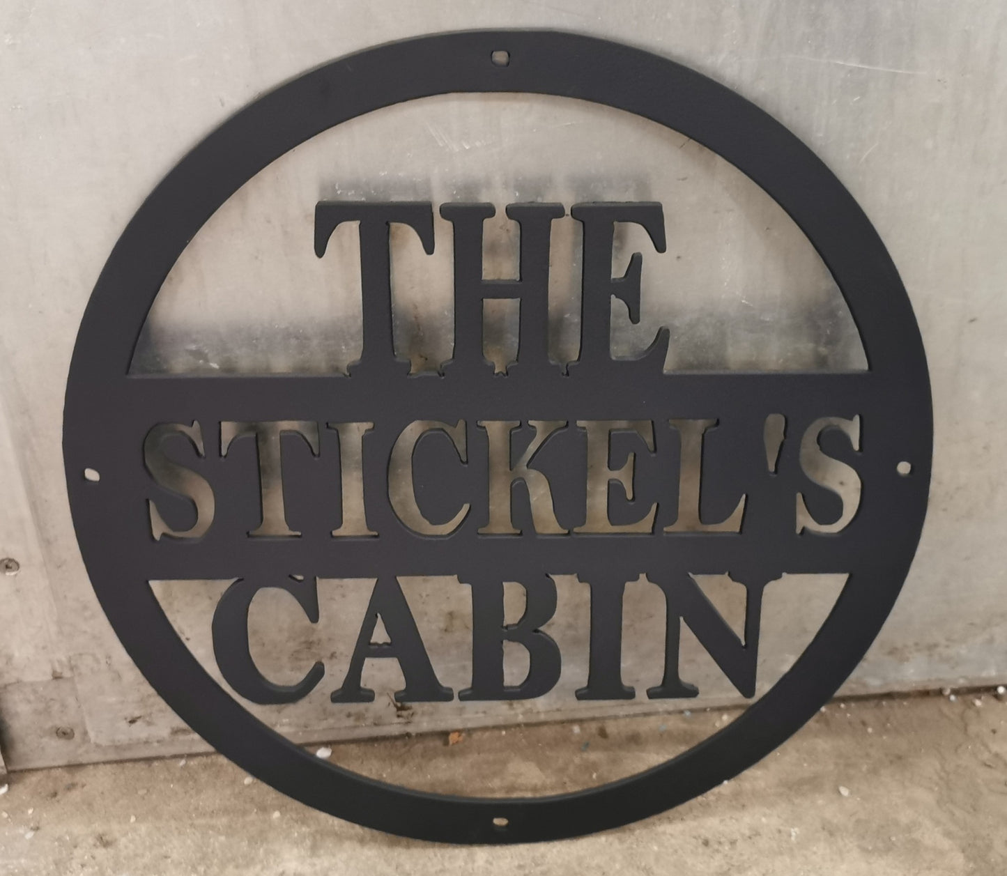 Custom Wall/Driveway Signs