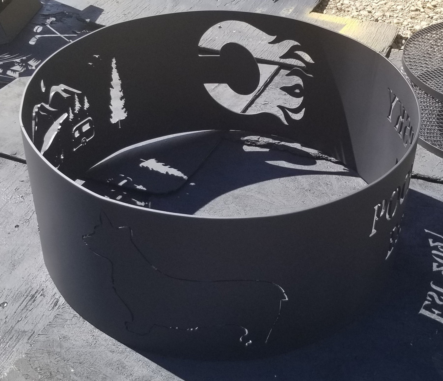 Round Fire Pit - 30"