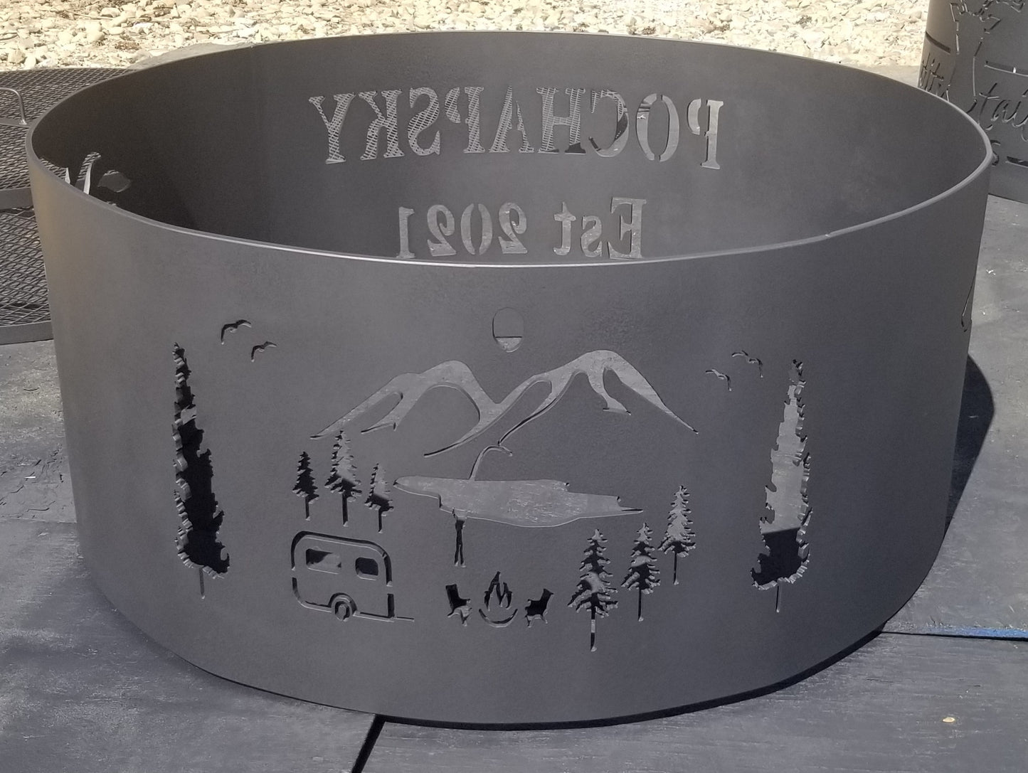 Round Fire Pit - 30"