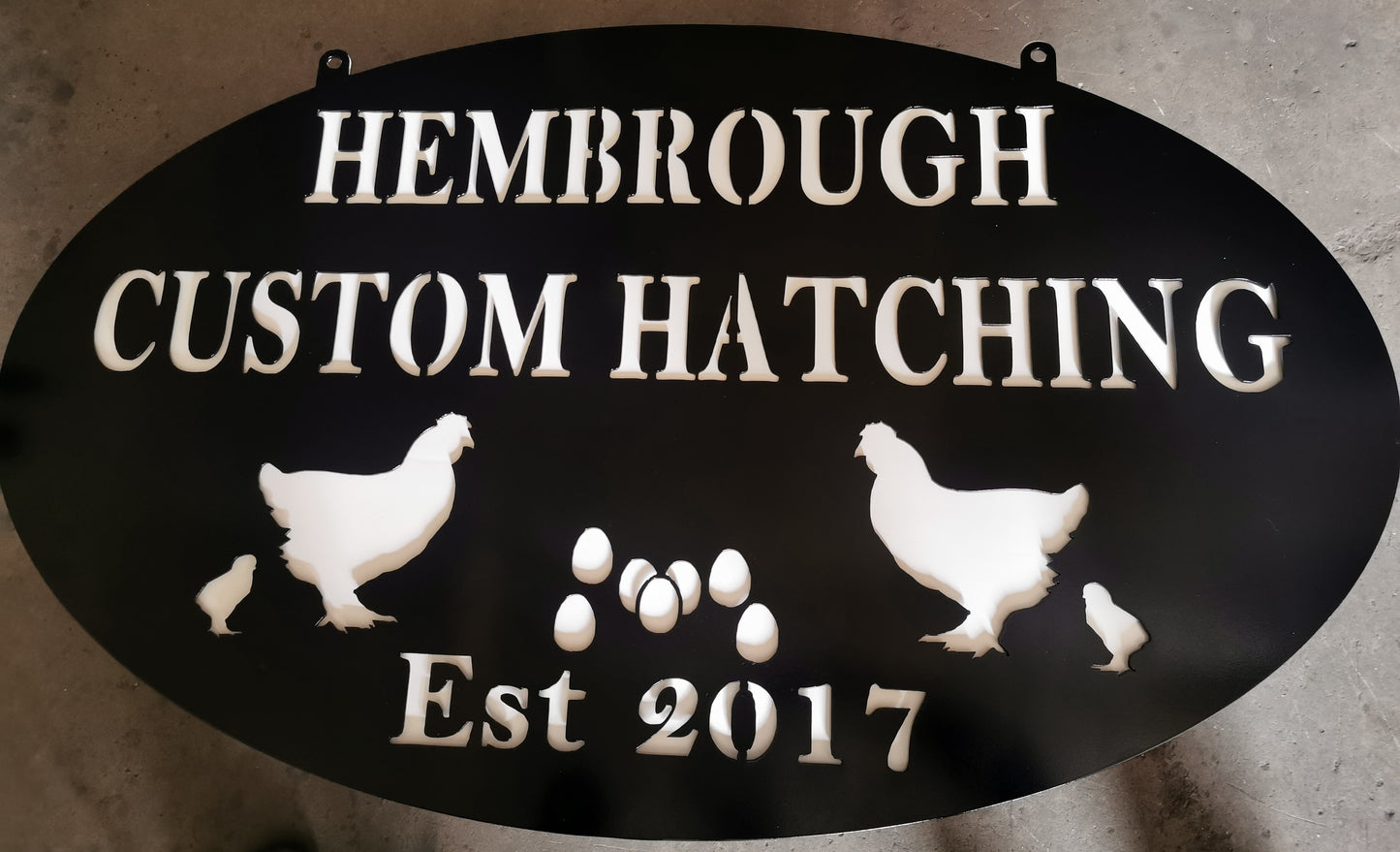Custom Wall/Driveway Signs