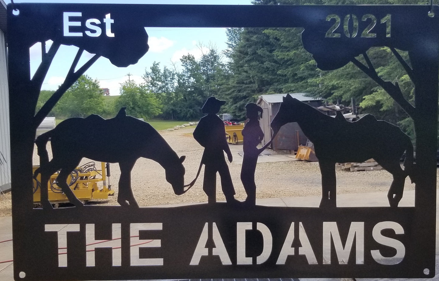 Custom Wall/Driveway Signs