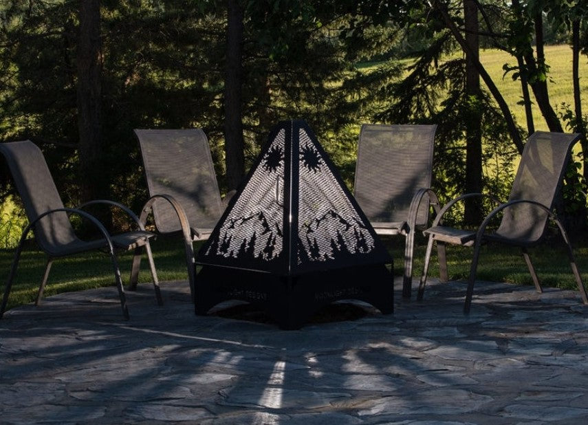 Fire Pit - 4-Sided Pyramid