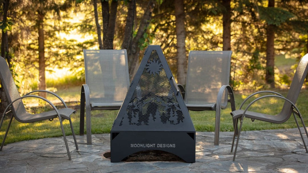 Fire Pit - 4-Sided Pyramid