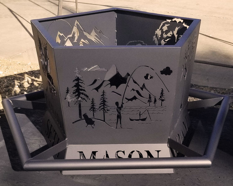 Fire Pit - 5 Sided - 26"