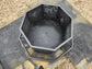 8 Sided Octagon Fire Pit, 36" with Base and Feet