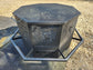 8 Sided Octagon Fire Pit, 48" with Base and Feet