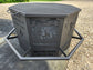 8 Sided Octagon Fire Pit, 32" with Base and Feet
