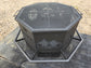 8 Sided Octagon Fire Pit, 48" with Base and Feet