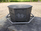8 Sided Octagon Fire Pit, 32" with Base and Feet