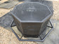 8 Sided Octagon Fire Pit, 32" with Base and Feet