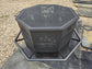 8 Sided Octagon Fire Pit, 32" with Base and Feet