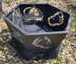 6 Sided Hexagon Fire Pit - 28" tapered to 36"