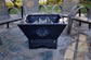 4 Sided Fire Pit - 18" bottom tapered to 22" top