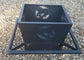 4 Sided Fire Pit - 18" bottom tapered to 22" top