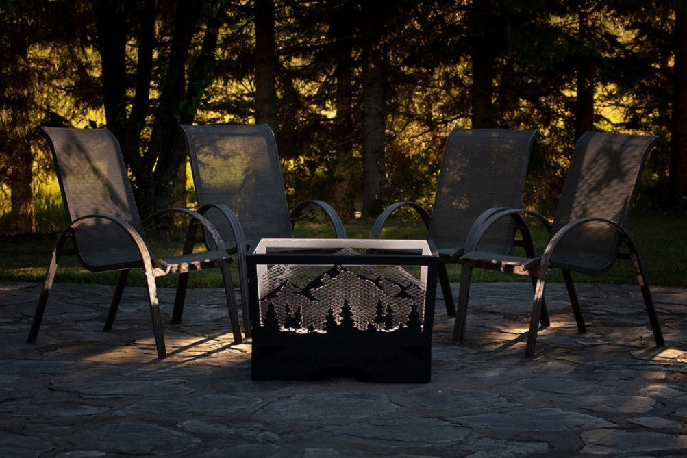 Fire Pit - 4-Sided Box Style - 26"