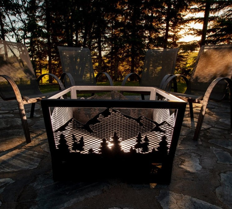 Fire Pit - 4-Sided Box Style - 26"