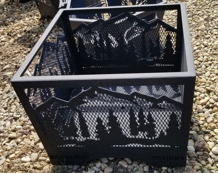 Fire Pit - 4-Sided Box Style - 26"